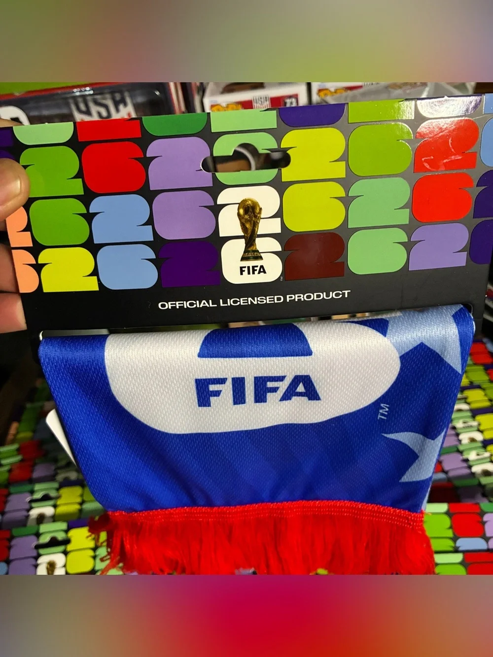 FIFA World Cup 2026 Officially Licensed Soccer Scarf Team USA